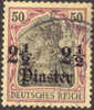 Germany Offices In Turkey #49 SUPERB Used 2-1/2pi On 50pf From 1906-12 - Turkse Rijk (kantoren)