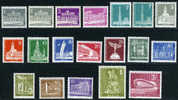 Germany Berlin 9N120-136 Mint Never Hinged Set From 1953-54 - Ongebruikt