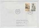 Norway FDC Complete Set Henrik Ibsen 10-3-1978 Sent To Denmark - FDC