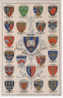 OXFORD ENGLAND U.K. Oxford College COAT OF ARMS OF OXFORD COLLEGE Multiple HERALDIC C-1910 - Oxford