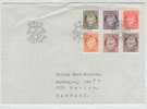 Norway FDC 15-2-1978 Ordinary Stamps POSTHORNET Complete Sent To Denmark - FDC