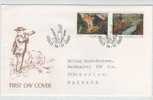 Norway FDC Paintings 14-11-1980 With Cachet  Sent To Denmark - FDC