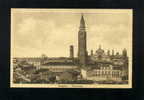 S649 CARTOLINA ILLUSTRATA LOMBARDIA CREMONA PANORAMA FP NV - Cremona