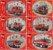 A04195 China Fire Engine 6pcs - Firemen