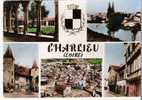 CHARLIEU 42 Loire Carte Multivues Sur La Ville Editions Combier 1957 Carte Dentelée Véritable Photo - Charlieu