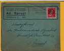 724N (-10% Locale Opdruk) Op Brief Met Stempel GENT  (VK) - 1946 -10%