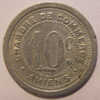 Amiens 80 Chambre De Commerce 10 Centimes 1921 Elie 10.4 - Monetary / Of Necessity