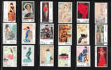 Japan 1979-83 Modern Japanese Art Issue MNH - Nuevos