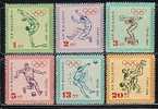 BULGARIA / BULGARIE - 1964 - Jeux Olimpiques D´Ete -  Tokio´64 - 6v** - Verano 1964: Tokio