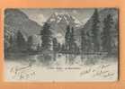 H873 Arolla, Le Mont-Collon.Cachet Salvan 1906 Vers Rouen France.  Jullien 1570. Léger Pli Inf. Droit. - Salvan