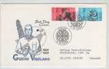 Norway FDC 8-9-1969 Gustav Vigeland Complete With Cachet Sent To Denmark - FDC