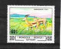 Mongolia  -  1982.  "Antilopi" . ( Dalla Serie " Paesaggi E Animali " ). "  Antelopes "  MNH - Wild