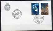 SAN MARINO - SAINT MARIN - 1986 - COMETA DI HALLEY  - FDC - Europe