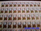 REPUBBLICA ITALIANA - ITALY - ANNO 1990 - FOLKLORE MERANO CORSE DEGLI AVELIGNESI  -  FOGLIO INTERO ** MNH - Full Sheets