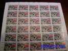 REPUBBLICA ITALIANA - ITALY - ANNO 1990 - SPORT LOTTA GRECO ROMANA   -  FOGLIO INTERO ** MNH - Hojas Completas