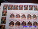 REPUBBLICA ITALIANA - ITALY - ANNO 1993 - NATALE  -  FOGLIO INTERO ** MNH - Full Sheets