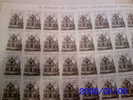 REPUBBLICA ITALIANA - ITALY - ANNO 1995 - BASILICA SANTA CROCE FIRENZE - FOGLIO INTERO ** MNH - Full Sheets