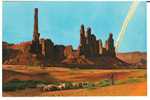 Teeding Navajo Sheep - Monument Valley, Arizona - Indiani Dell'America Del Nord