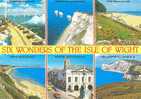 Britain United Kingdom - Six Wonders Of The Isle Of Wight Postcard [P862] - Other & Unclassified