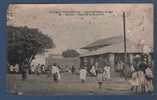 MALI - CP ANIMEE HAUT SENEGAL NIGER - BAMAKO - PLACE DE LA BOUCHERIE - 1914 - Mali