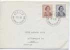 Norway FDC Camilla Collet 23-1-1963 Sent To Sweden - FDC