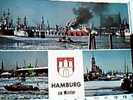 GERMANY HAMBURG PORTO NAVE SHIPS CARGO V1964 CG490 - Harburg