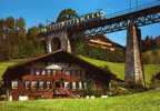 SUISSE-CHEMIN DE FER M.O.B PRES GSTAAD-MB - Gstaad