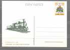 K019  Rep. San Marino - Cartolina Postale,  Locomotiva Conv. Ferrovieri - Nuovo *** - Interi Postali