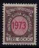 1973 - MARCA PER PATENTE DI GUIDA - Lire 6.000 - Revenue Stamps