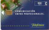 P-440 TARJETA DE ESPAÑA DE PROFESIONALES-III DE TIRADA 14500 - Private Issues