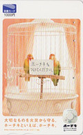 Rare Carte Prépayée JAPON - ANIMAL - Oiseau - PERROQUET - PARROT BIRD JAPAN Prepaid Tosho Card - PAPAGEI - 54 - Papageien