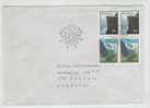 Norway FDC The Norwegean Nature In 2 Pairs And Sent To Denmark 20-5-1976 - FDC