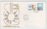 Norway FDC Norwegian Radio Broadcastning 50th. Anniversary 9-10-1975 With Cachet - FDC