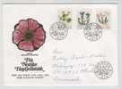 Norway FDC Flowers 15-11-1973 With Cachet  And Sent To Denmark - FDC