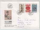 Norway FDC Sami Handicraft Complete With Cachet 9-10-1973 Sent To Denmark - FDC