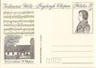 POLAND 1980 Cp CHOPIN'S BIRTHDAY PLACE - ZELAZOWA WOLA Mint Entier Postal - Ongebruikt