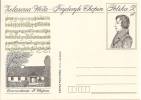 POLAND 1980 Cp CHOPIN'S BIRTHDAY PLACE - ZELAZOWA WOLA Mint Entier Postal - Unused Stamps