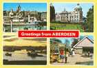 Britain United Kingdom - Greetings From Aberdeen Postcard [P879] - Aberdeenshire