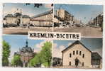 Kremlin-Bicêtre (94) : 4 Vues Dont Avenue PV Couturier Environ 1950 (animée). - Kremlin Bicetre