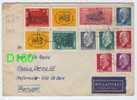 DDR Leipziger Messe 1964 Mi. 1012+1013 - Used Freiberg To Portugal 1964 - Caixa # 8 - Covers & Documents