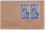 1949 Local Letter  SG 166 X 2 - Falkland