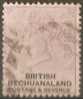 BECHUANALAND - 1887 6d Queen Victoria. Scott 15. Used - 1885-1895 Kronenkolonie