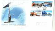 AUSTRALIA  FDC ANTARCTIC TERRITORY  MAWSON STATION PENGUIN BIRD  4 STAMPS  DATED 13-02-2004 CTO SG? READ DESCRIPTION !! - Covers & Documents