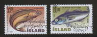 ICELAND ISLAND 2001 FISH SET OF 2 NHM (**) - Altri & Non Classificati