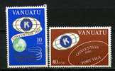 Vanuatu ** N° 613/614 - Convention Du "Kiwanis International (français) - Vanuatu (1980-...)