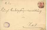 Carta Entero Postal Servicio GEISELINGEN   (Wurttemberg) 1901. Bahnhof. Estacion - Postwaardestukken