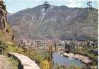 MOUTIERS Savoie 73 : Vue Générale Et L'Isère  1963 - Moutiers