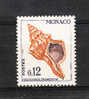 Monaco  -  1960.  Conchiglia.  Shell. MNH - Coneshells