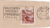 1944 Lugano - Soccorso Svizzero D´inverno - Postage Meters