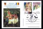 Bram Stoker DRACULA - VAMPIRE - 2004 PC – CHAUVE SOURIS - BAT,BRAN CASTLE ,obliteration Concordante, ROMANIA. - Fairy Tales, Popular Stories & Legends
